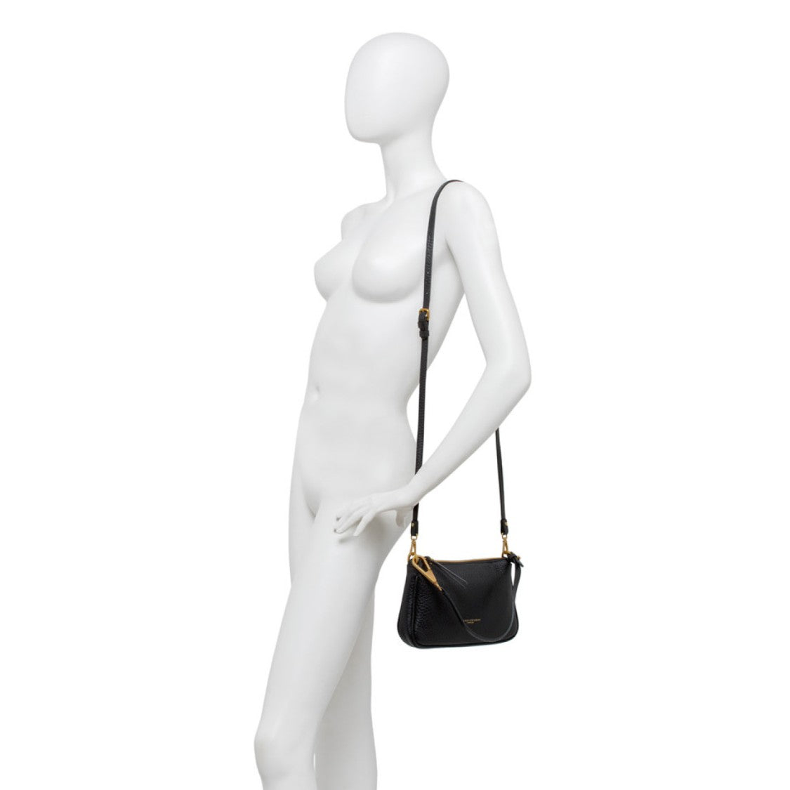Gianni Chiarini Black Brooke Crossbody