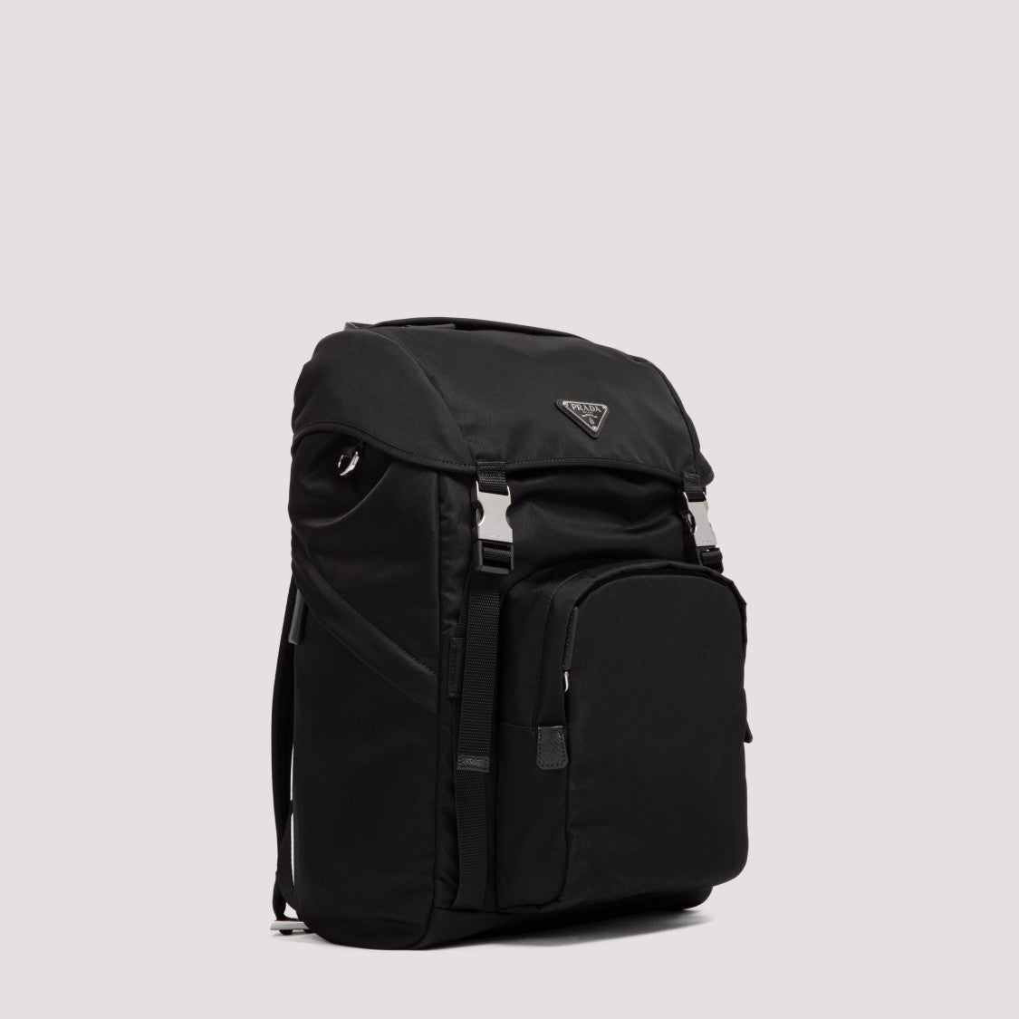 Prada Black Nylon Backpack