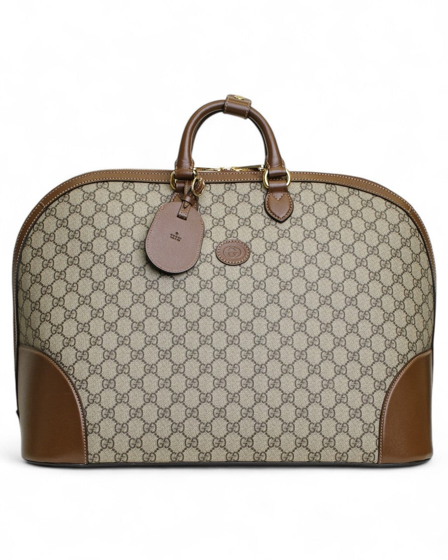 Gucci Alma Large Gg Supreme Marrone