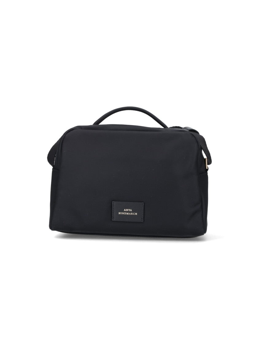 Anya Hindmarch "Eyes" Crossbody Bag – Black