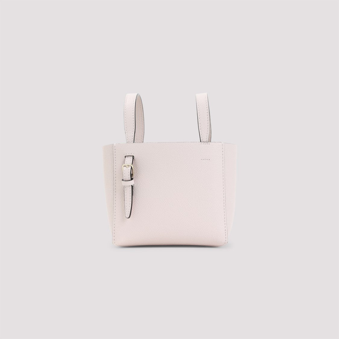 Valextra Bucket Mini Pink Calf Leather Shoulder Bag