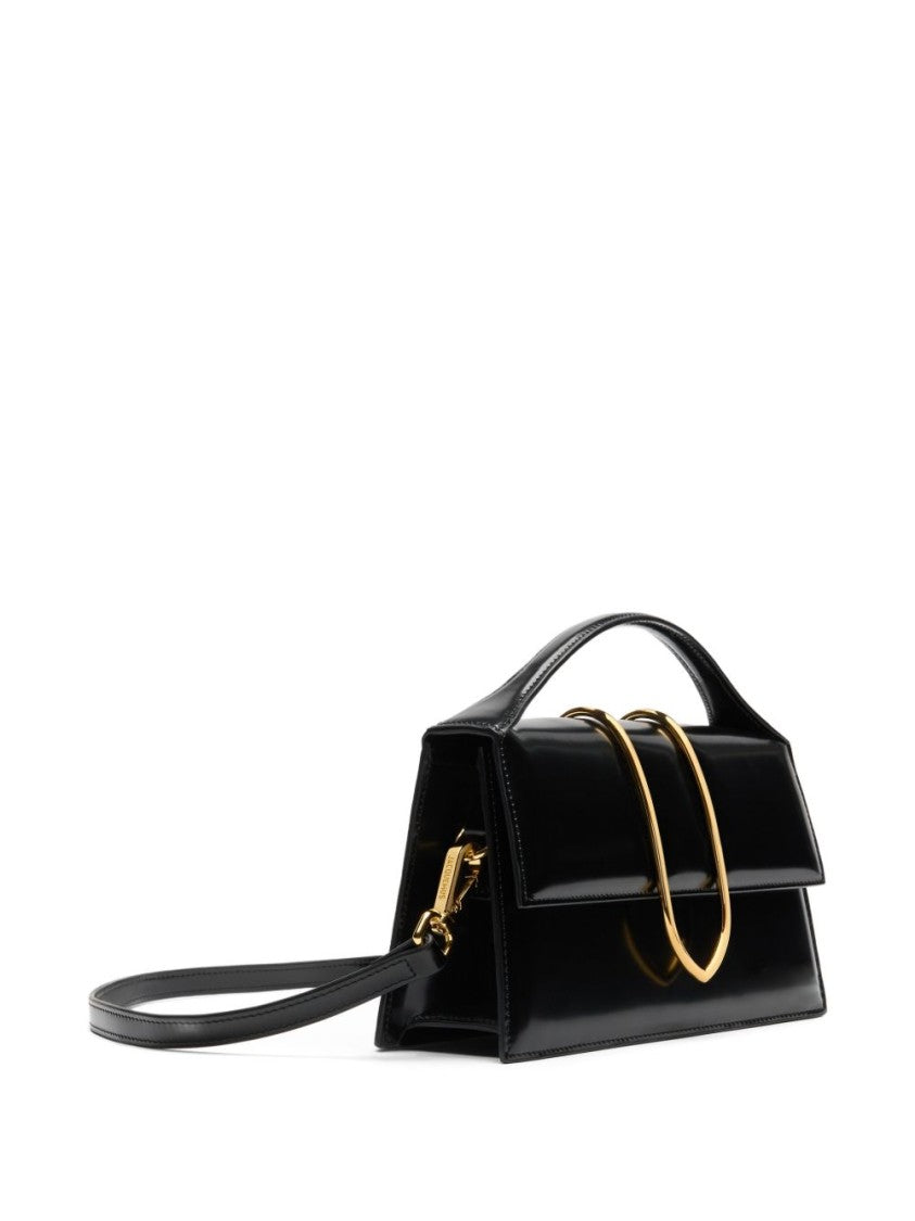 Jacquemus Structured Black Handbag
