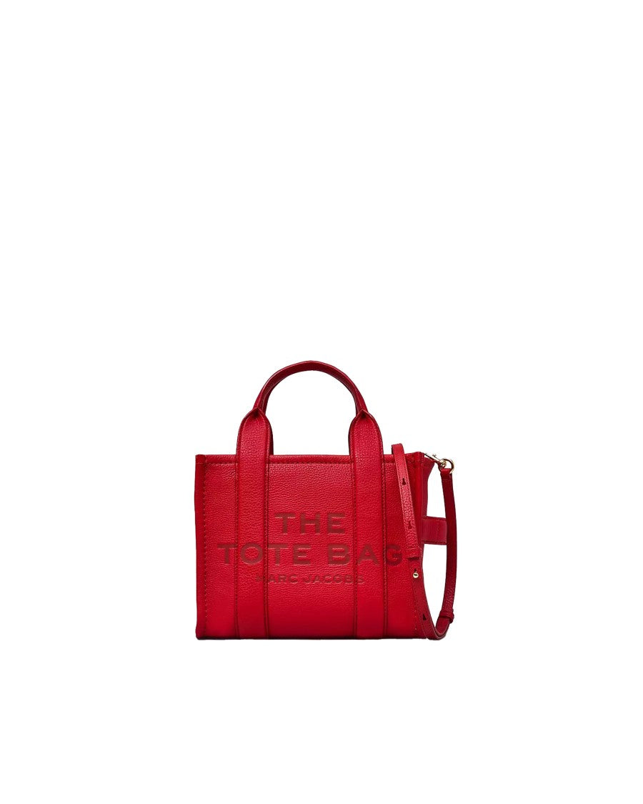 Marc Jacobs Handbag The Leather Small Tote Bag True Red