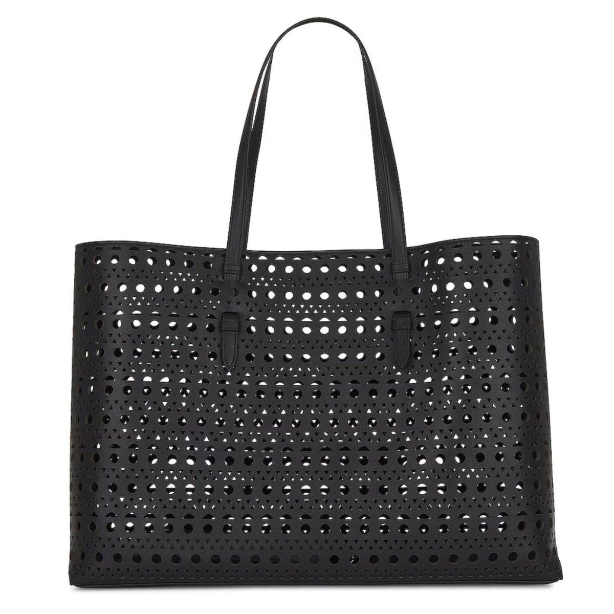 Mina 44 Large Leather Tote Bag