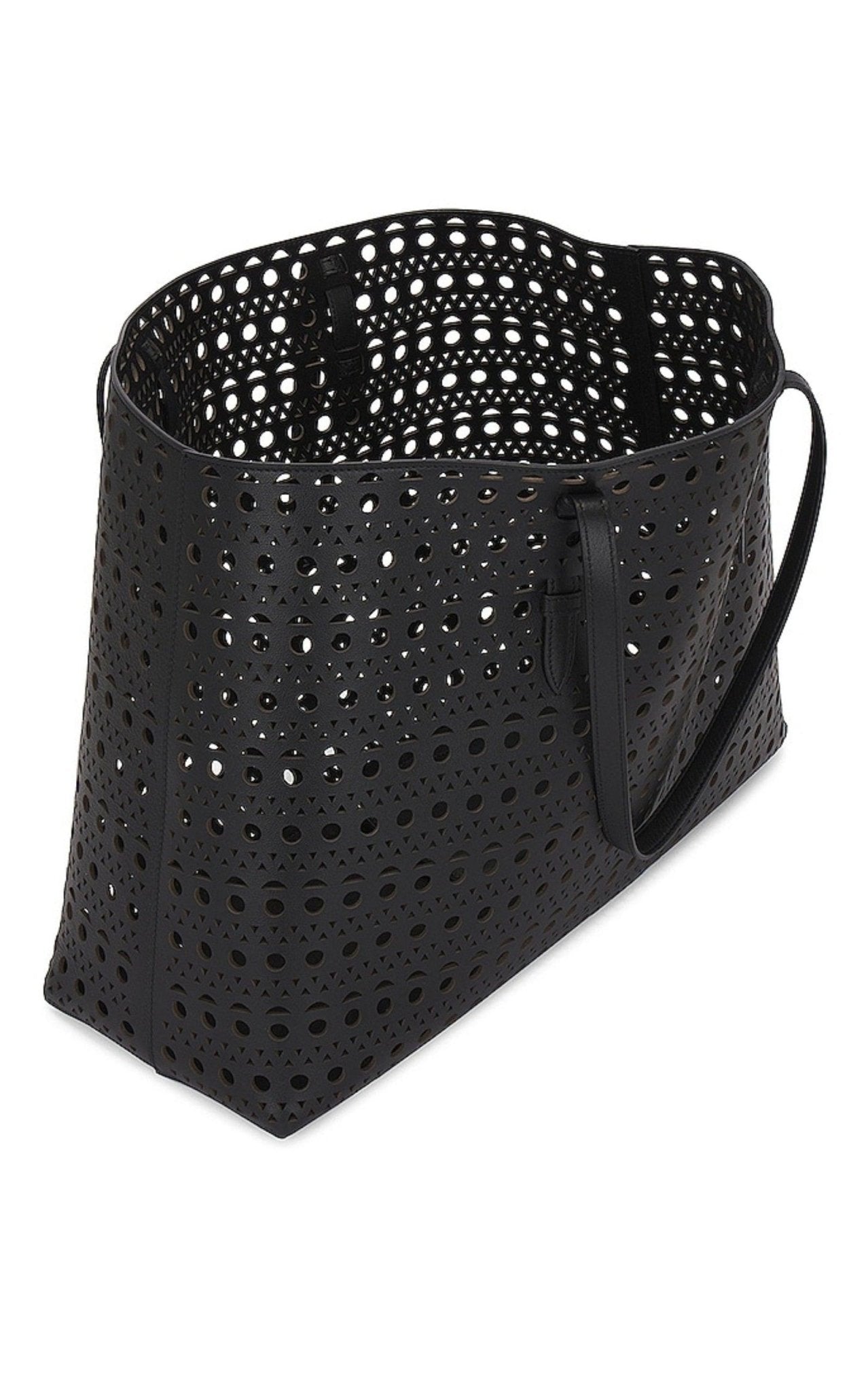 Mina 44 Large Leather Tote Bag