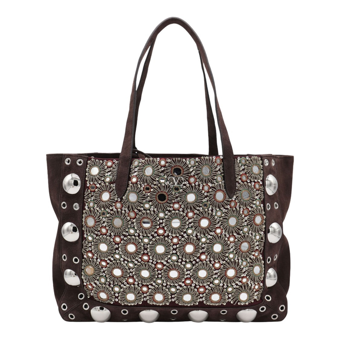 Valentino Garavani Large Suede Tote Bag