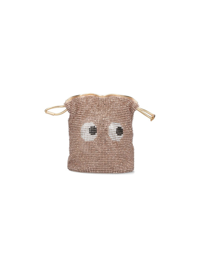 Anya Hindmarch Mesh Shoulder Bag With Playful 'Eyes' Detail