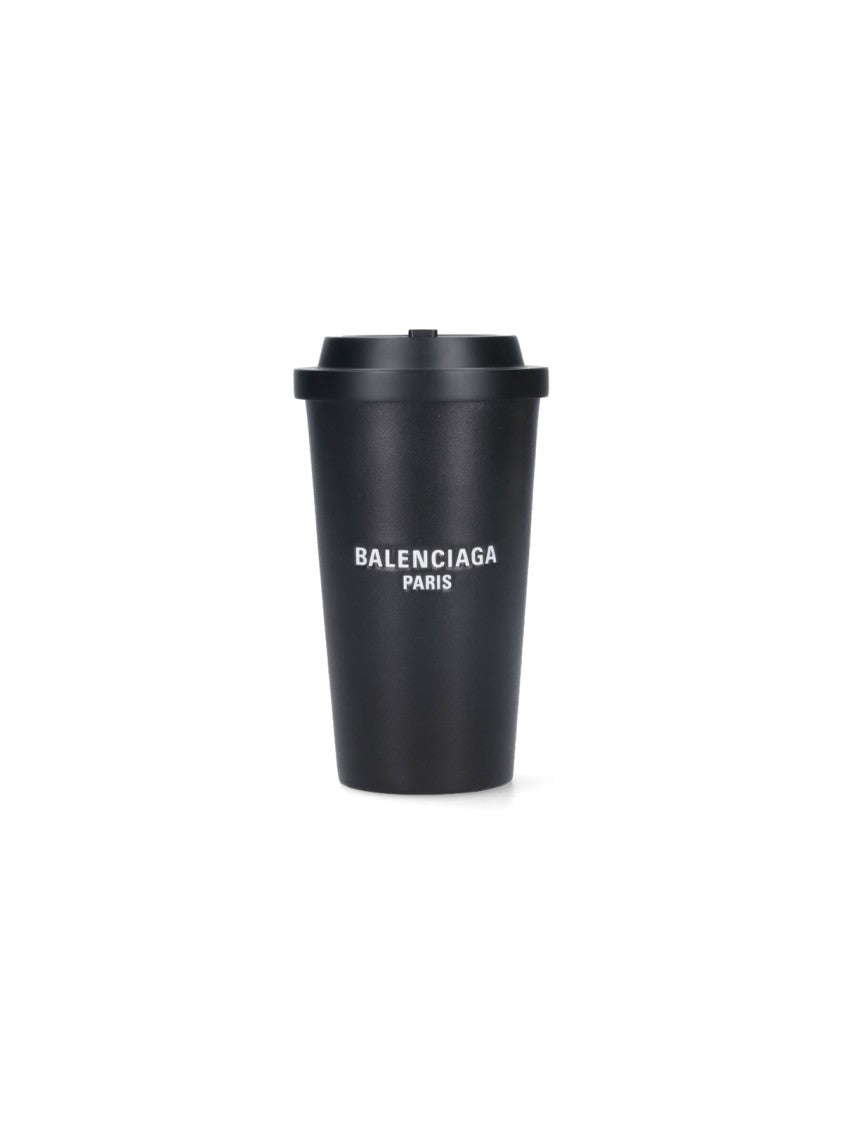 Balenciaga 9 Am' Clutch – Black