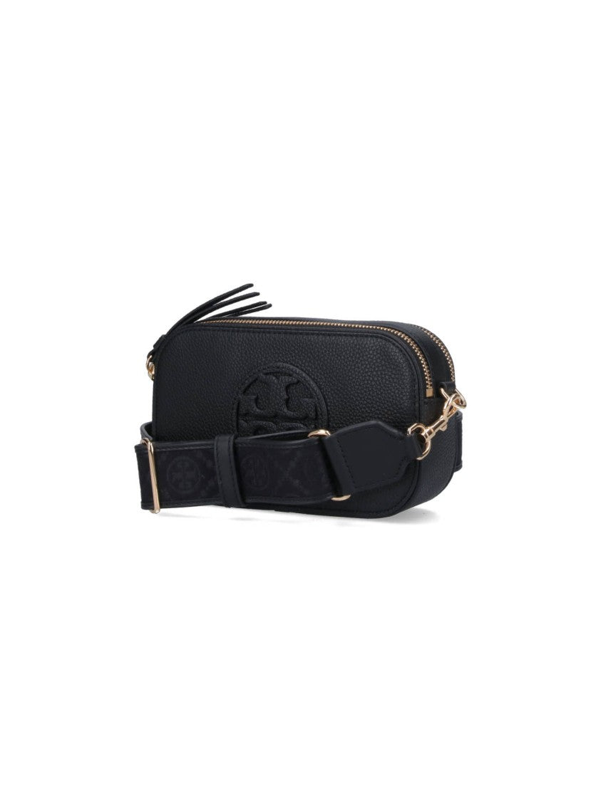 Tory Burch Compact Crossbody Bag With Textured Calf Leather