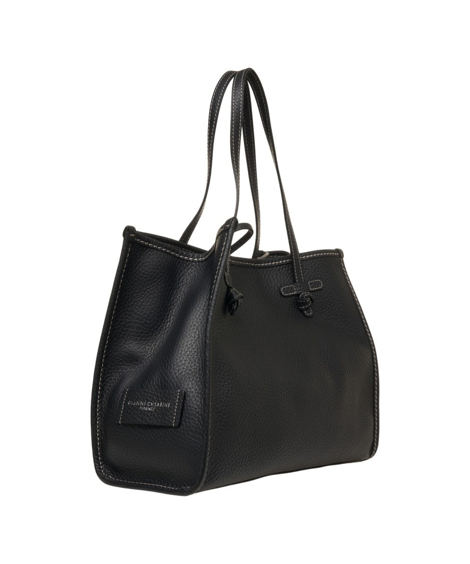 Gianni Chiarini Hammered Leather Shopper