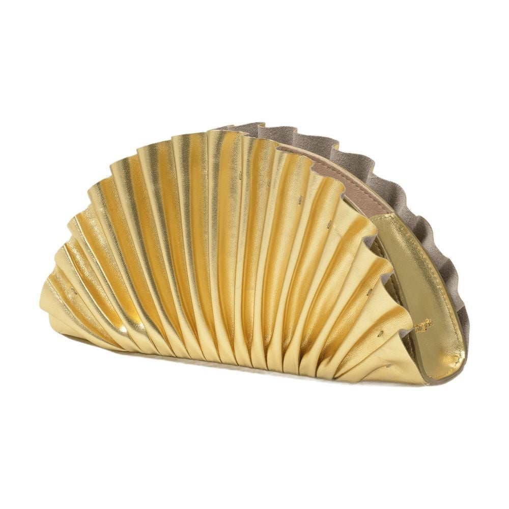 Cult Gaia Nala Mini Clutch With Pleated Detailing