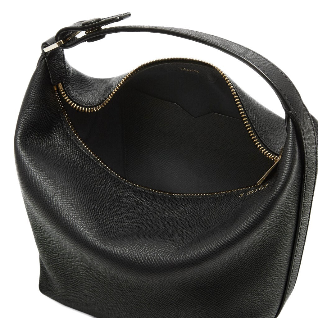 Valextra Mochi Compact Pouch In Soft Millepunte Calf Leather
