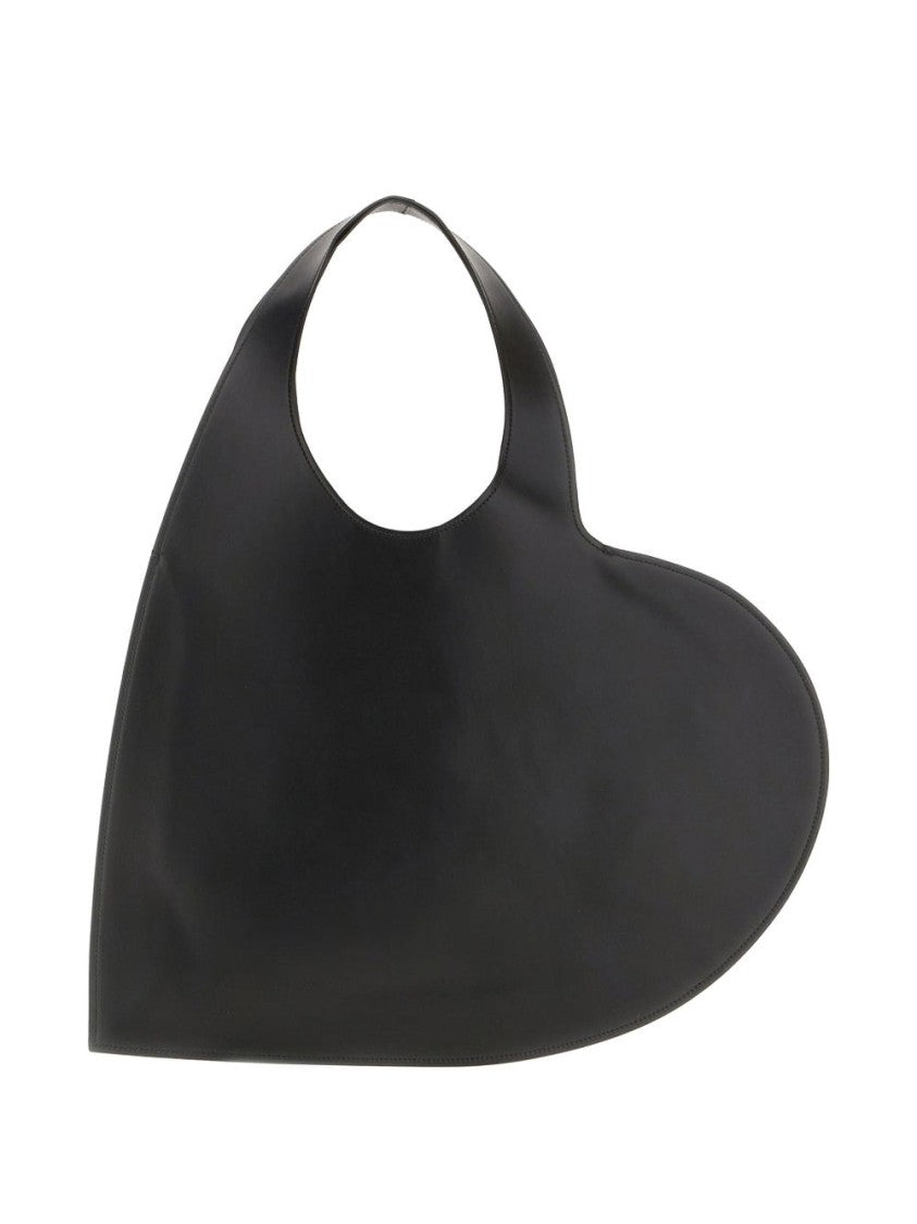 Coperni Heart-Shaped Black Handbag With Aesthetic