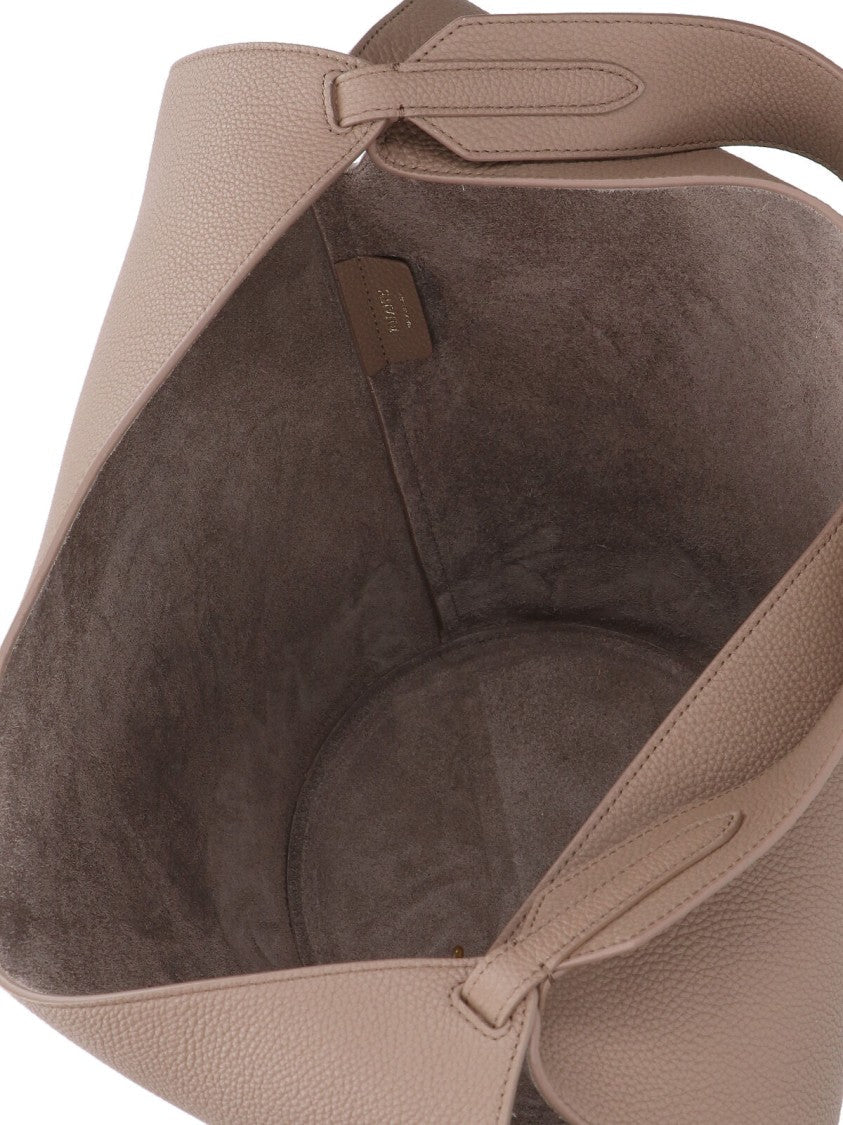 Khaite 'Lotus' Small Tote Bag – Brown