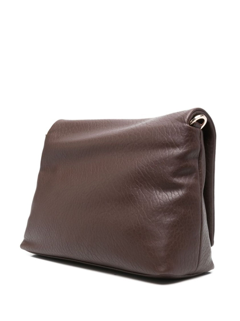 Liu Jo Beige Shoulder Bag With Gold-Tone Chain