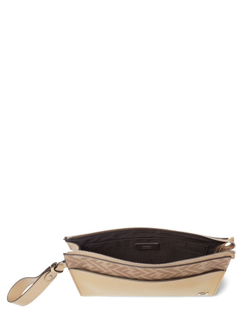 Fendi "Squared Ff" Clutch