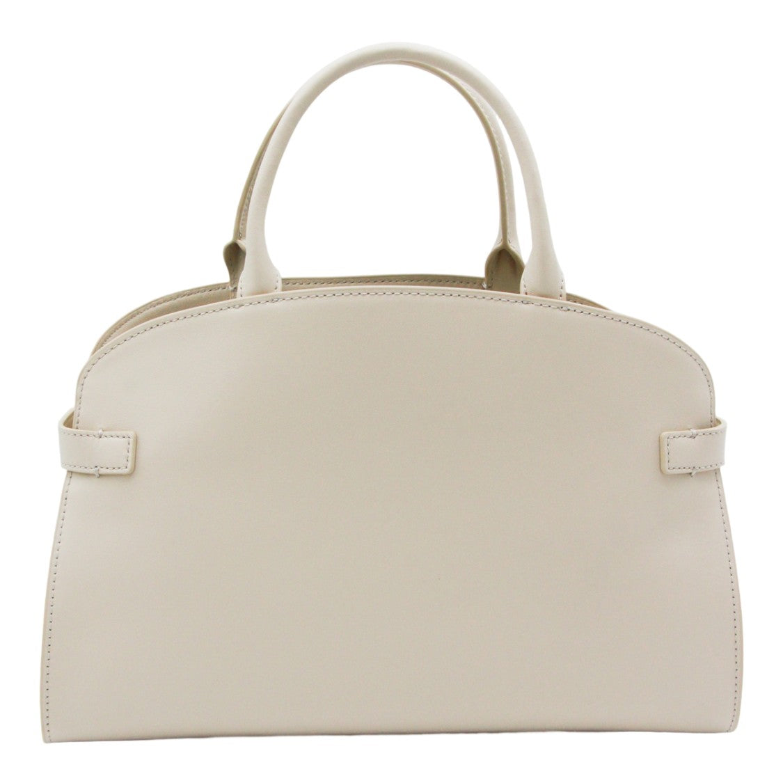Coccinelle Structured Handbag With Gold-Tone Buckle