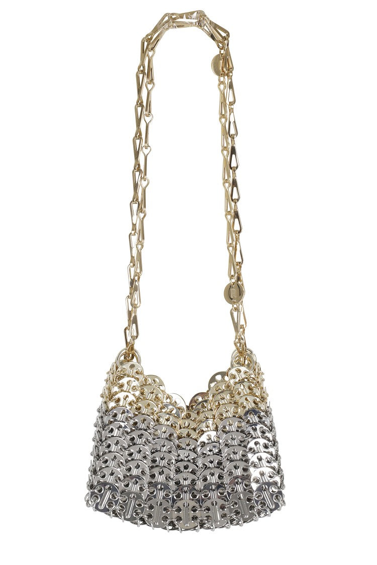 Rabanne Silver 1969 Nano Skyl Bag