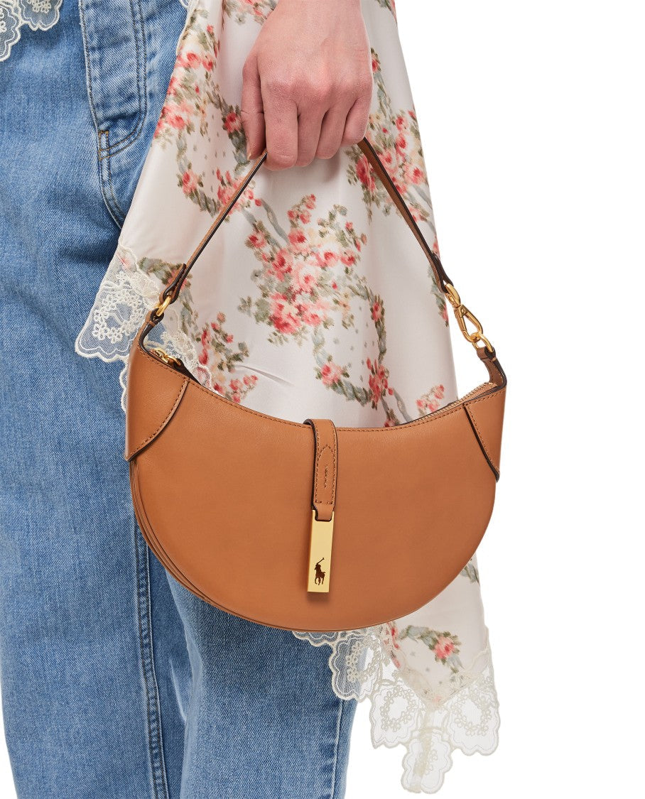 Polo Ralph Lauren Mini Sac Leather Shoulder Bag