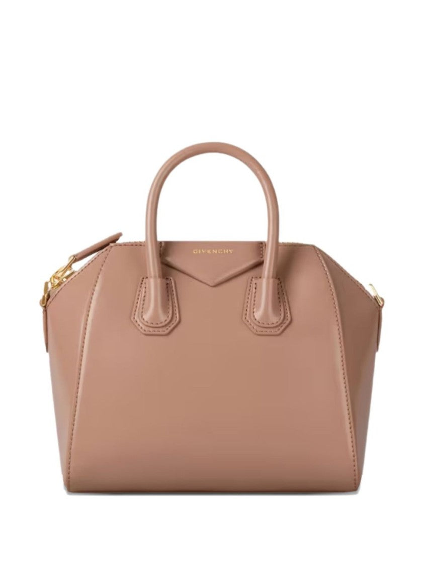 Givenchy Trapezoidal Structured Handbag In Smooth Calf Leather