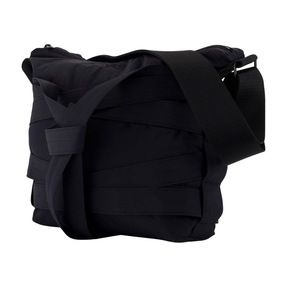 Y-3 Padded Quilted Shoulder Bag With Adjustable Strap