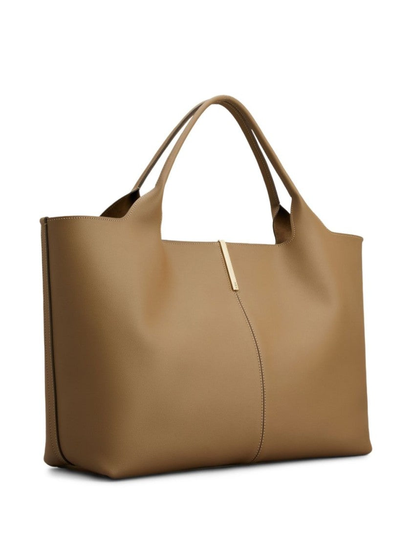 Tod's Tote Bag In Smooth Tobacco Brown