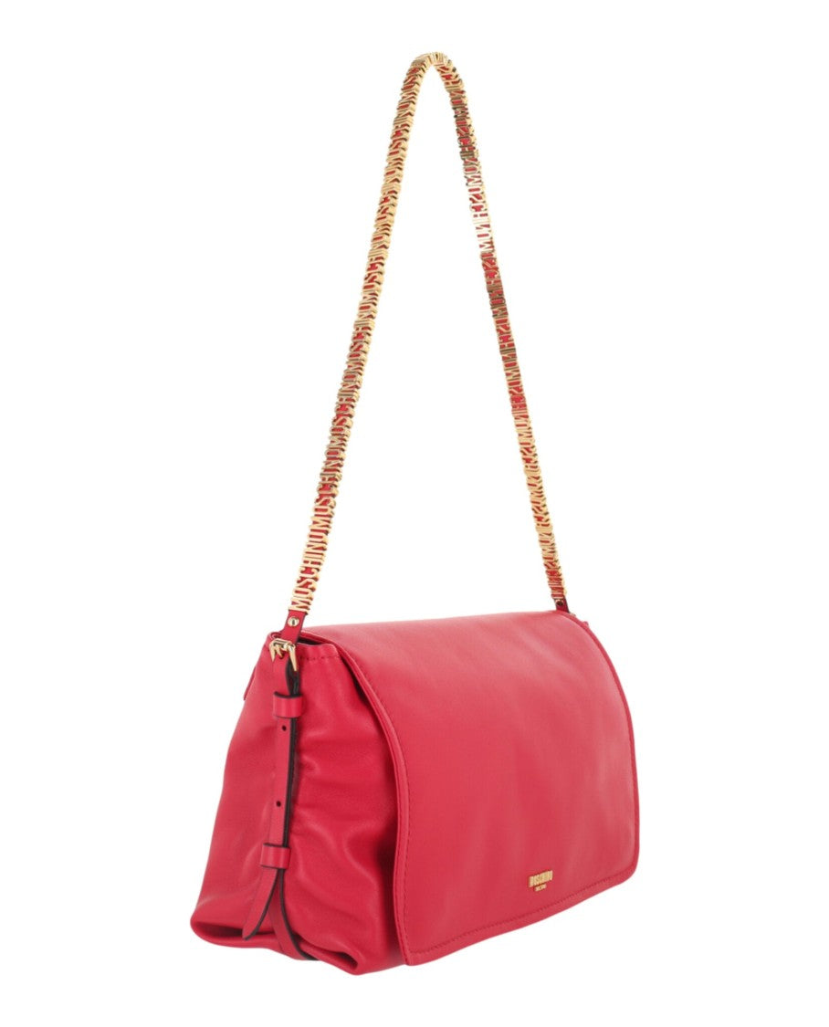 Moschino Logo-Lettering Crossbody Bag