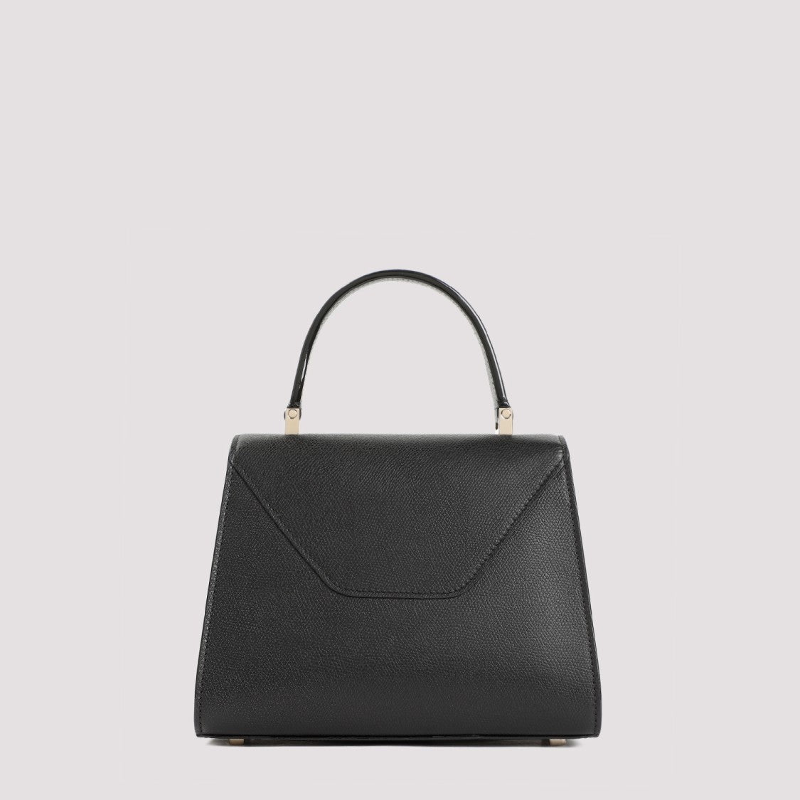 Valextra Black Calf Leather Mini Bag
