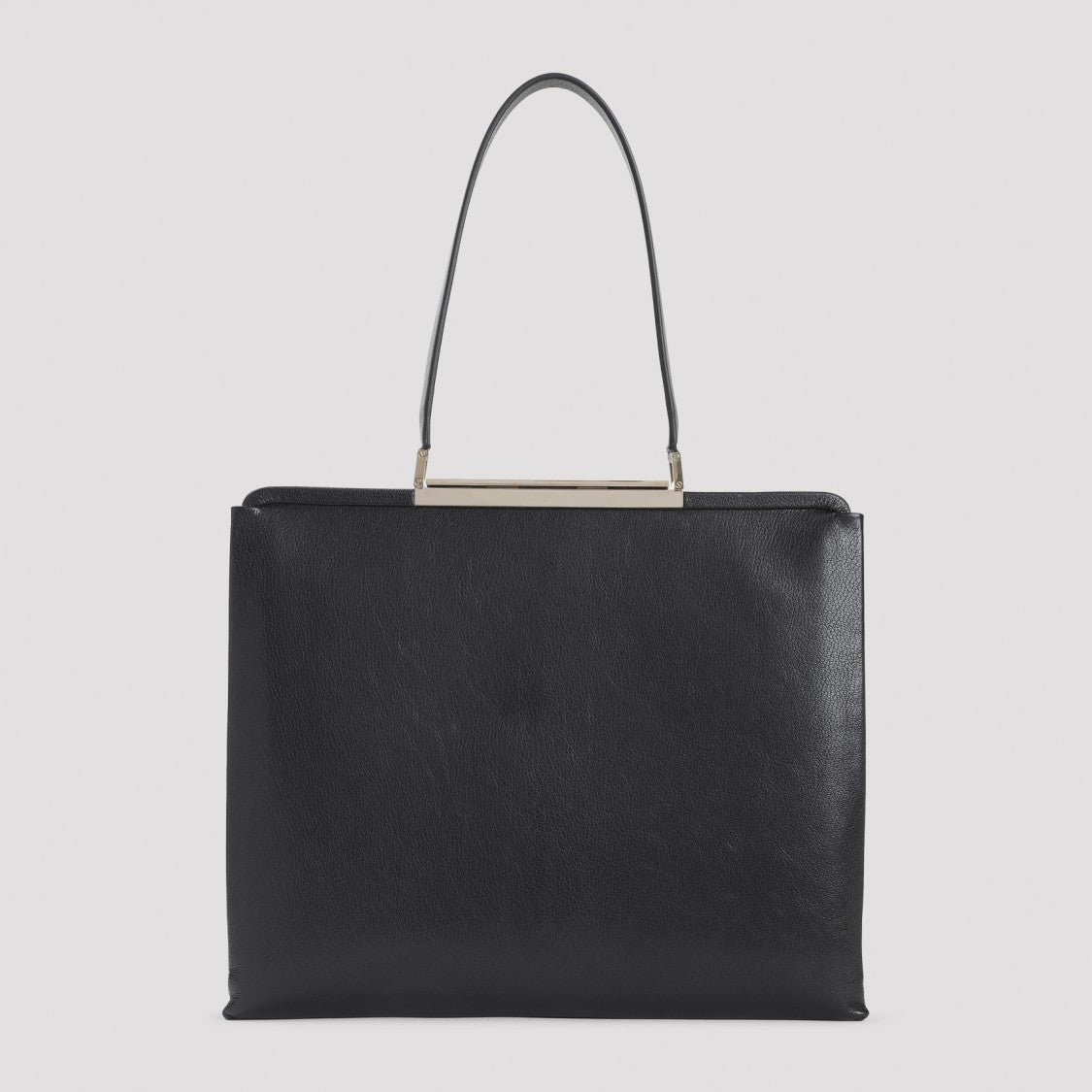 Tom Ford Goat Leather Shoulder Bag With Silver-Tone Accents