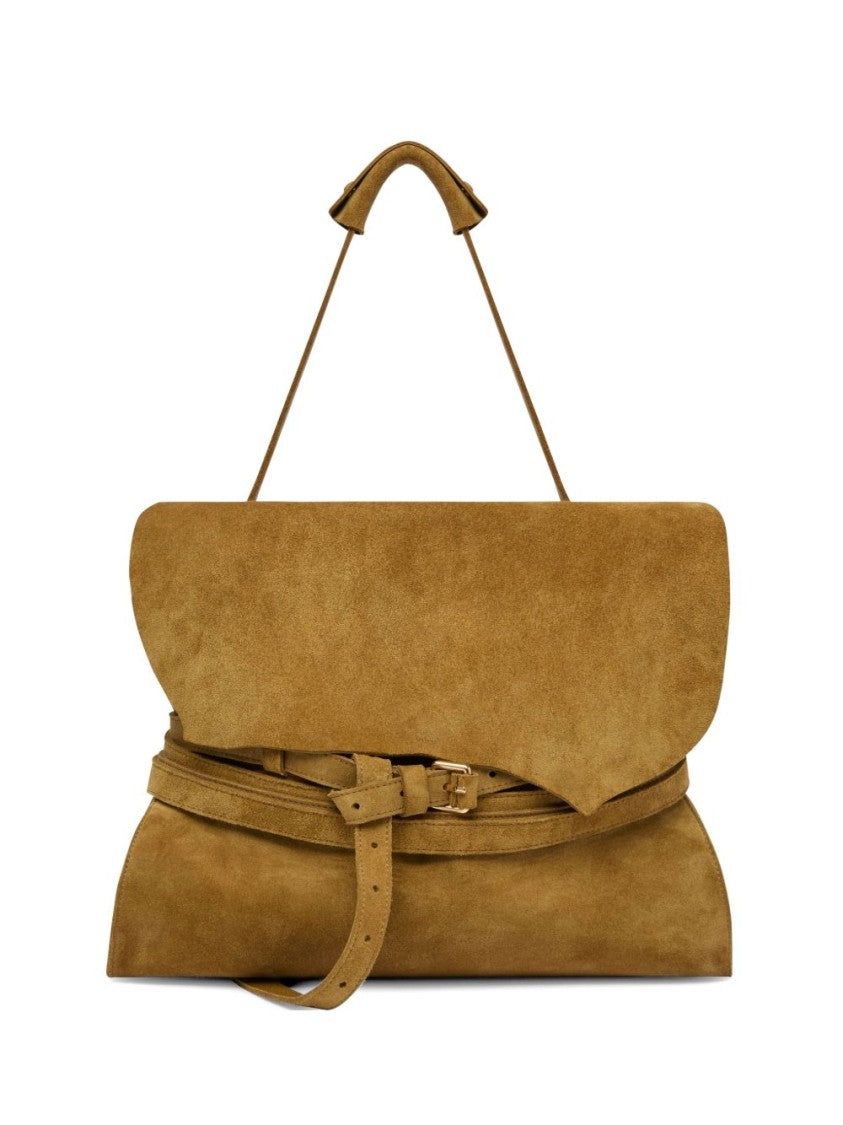 Moschino Suede-Like Structured Bag