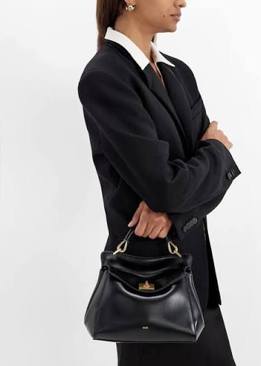 JW PEI Lucia Classic Top Handbag – Premium Women Bag (Black)