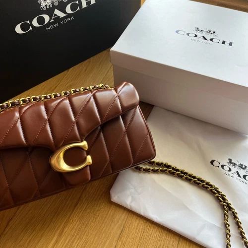 C-O-A-C-H TABBY SHOULDER BAG 26 – Women Bag (Brown)