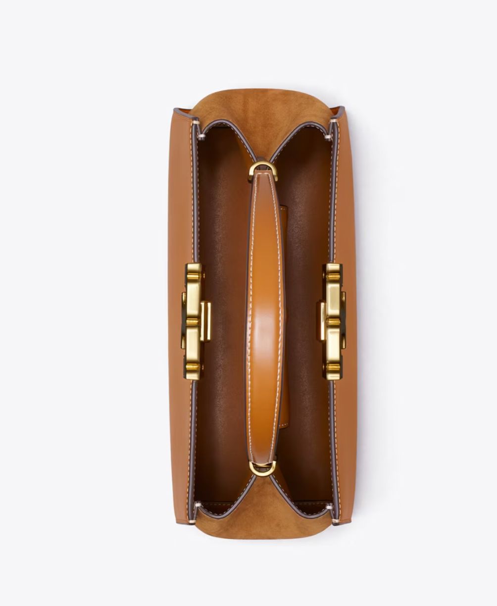 Tory Burch Eleanor Satchel – Premium Women Bag (Brown)