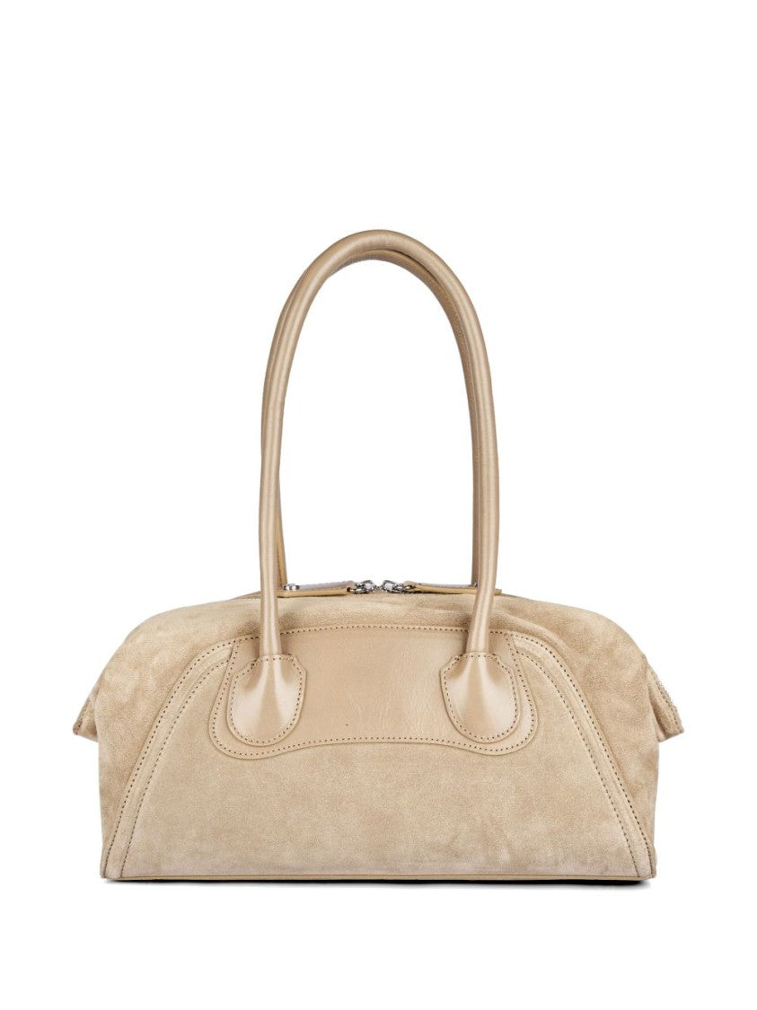 Vivienne Westwood Top Handle Handbag In Soft Suede