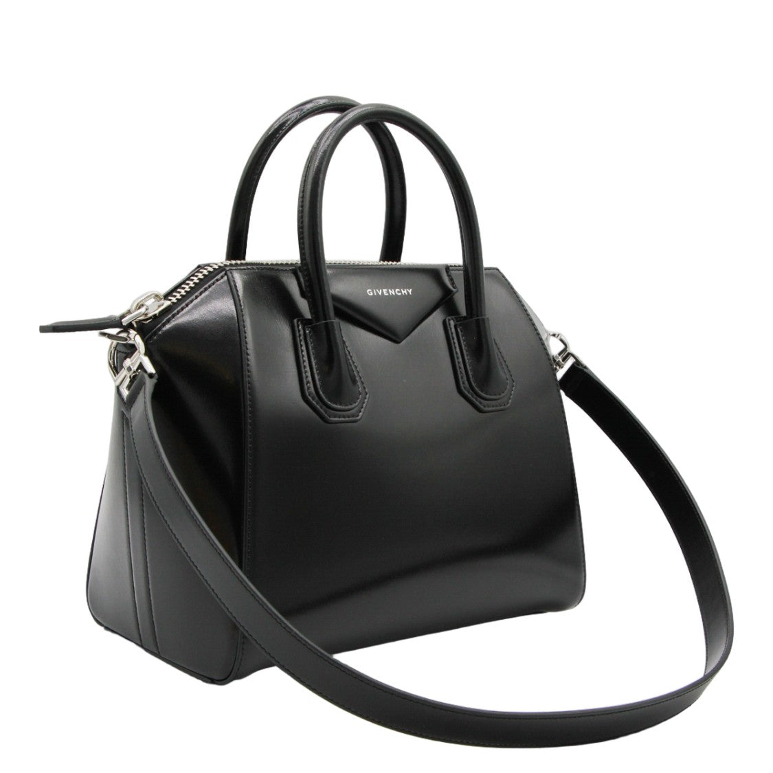 Givenchy Structured Handbag With Glossy Finish