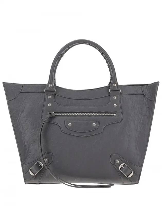 Luxury Balenciaga Trending 2025 Neo Classic Tote Bag Grey