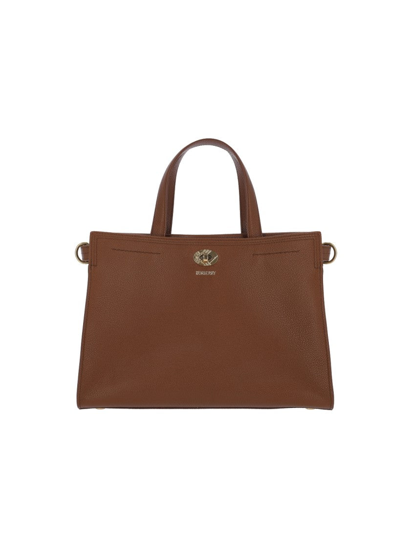 Burberry Brown Small Tote Bag