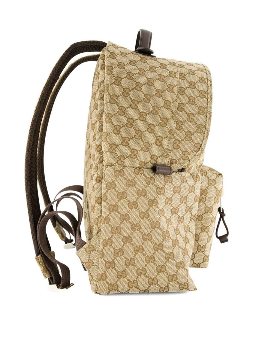 Gucci Medium Gg Canvas Backpack