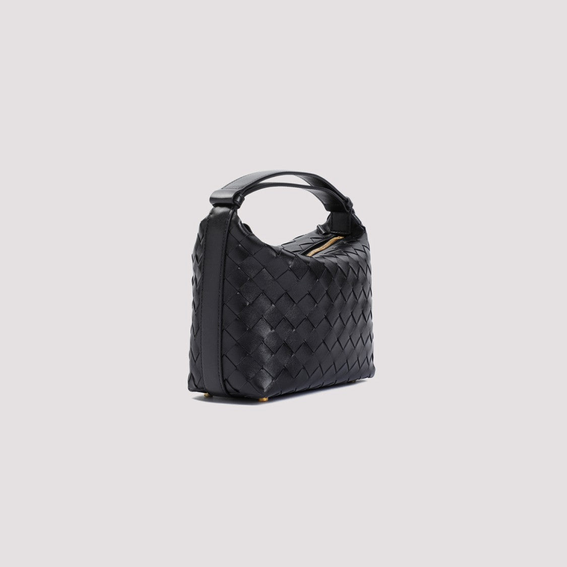 Bottega Veneta Mini Wallace Intreccio 15 Handbag