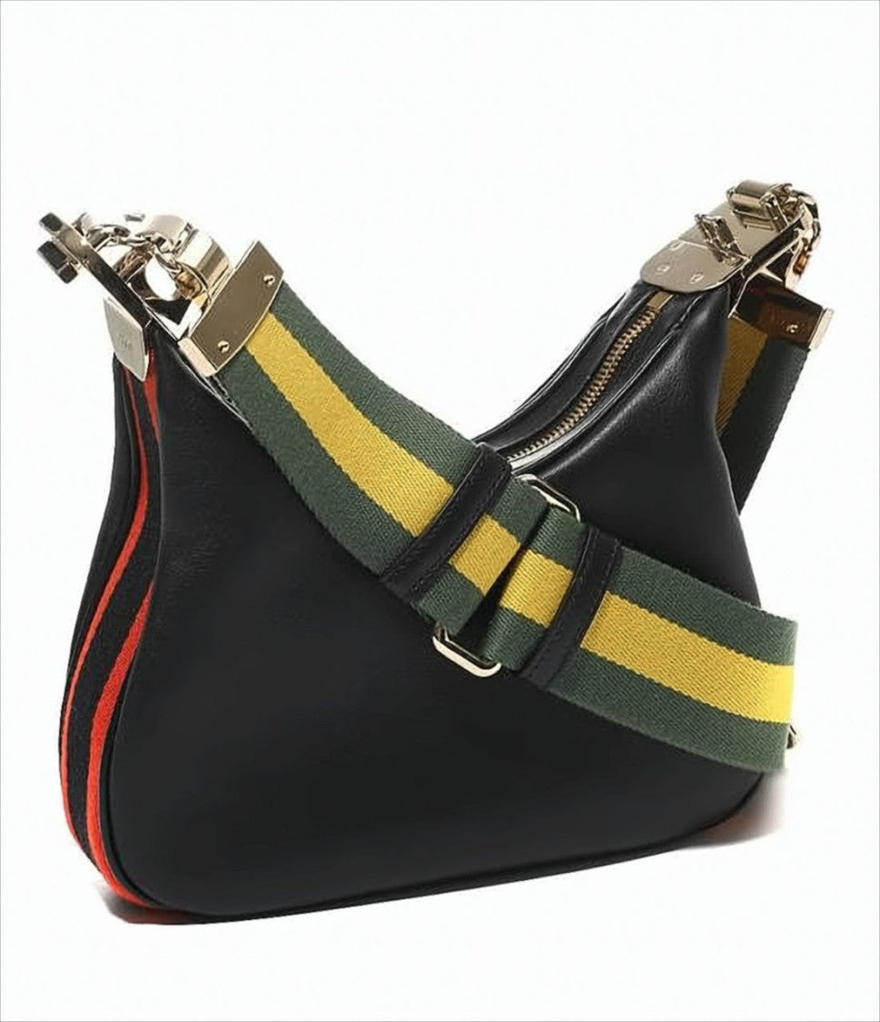 Gucci Svelte Black Leather Shoulder Bag