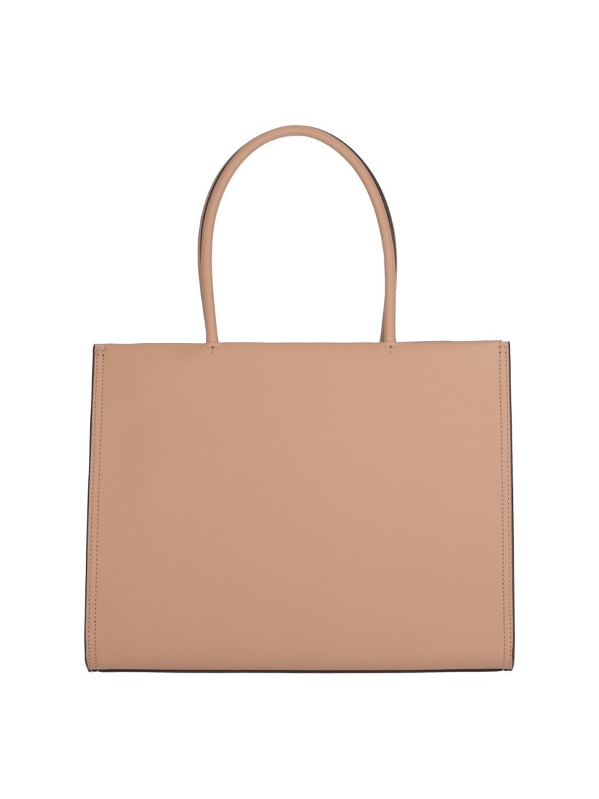 Tory Burch "Ella Bio" Small Tote Bag – Beige