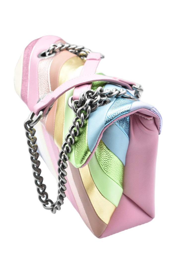 Kurt Geiger Pastel Stripe Shoulder Bag