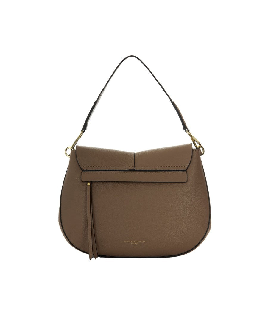 Gianni Chiarini Helena Round Dove Shoulder Bag