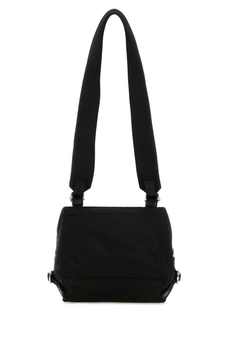 Givenchy Compact Rectangular Crossbody Bag With Silver Accents
