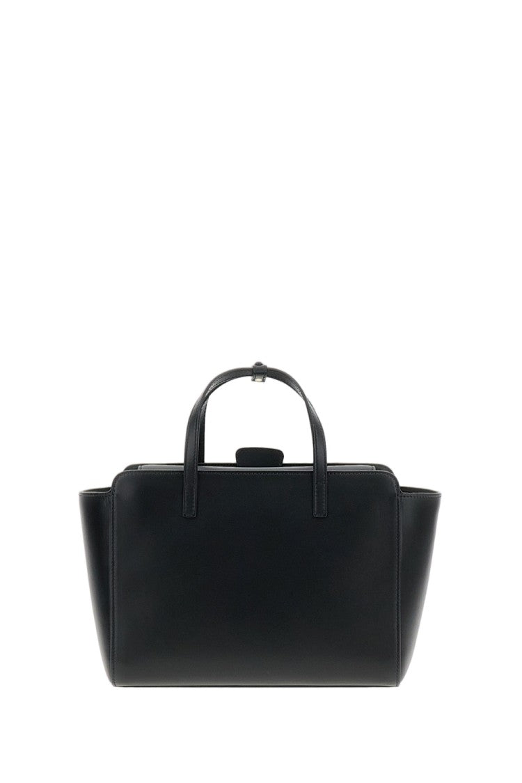 Hidesins Black Flap M Leather Crossbody Bag