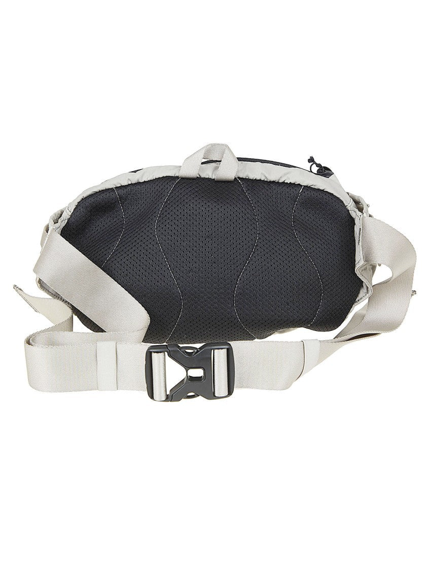 C.P. Company Tonal Gray Compact Belt Bag With Top Handle
