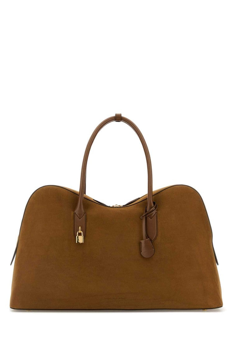 Stella Mccartney Caramel Suede Alter Mast Travel Bag
