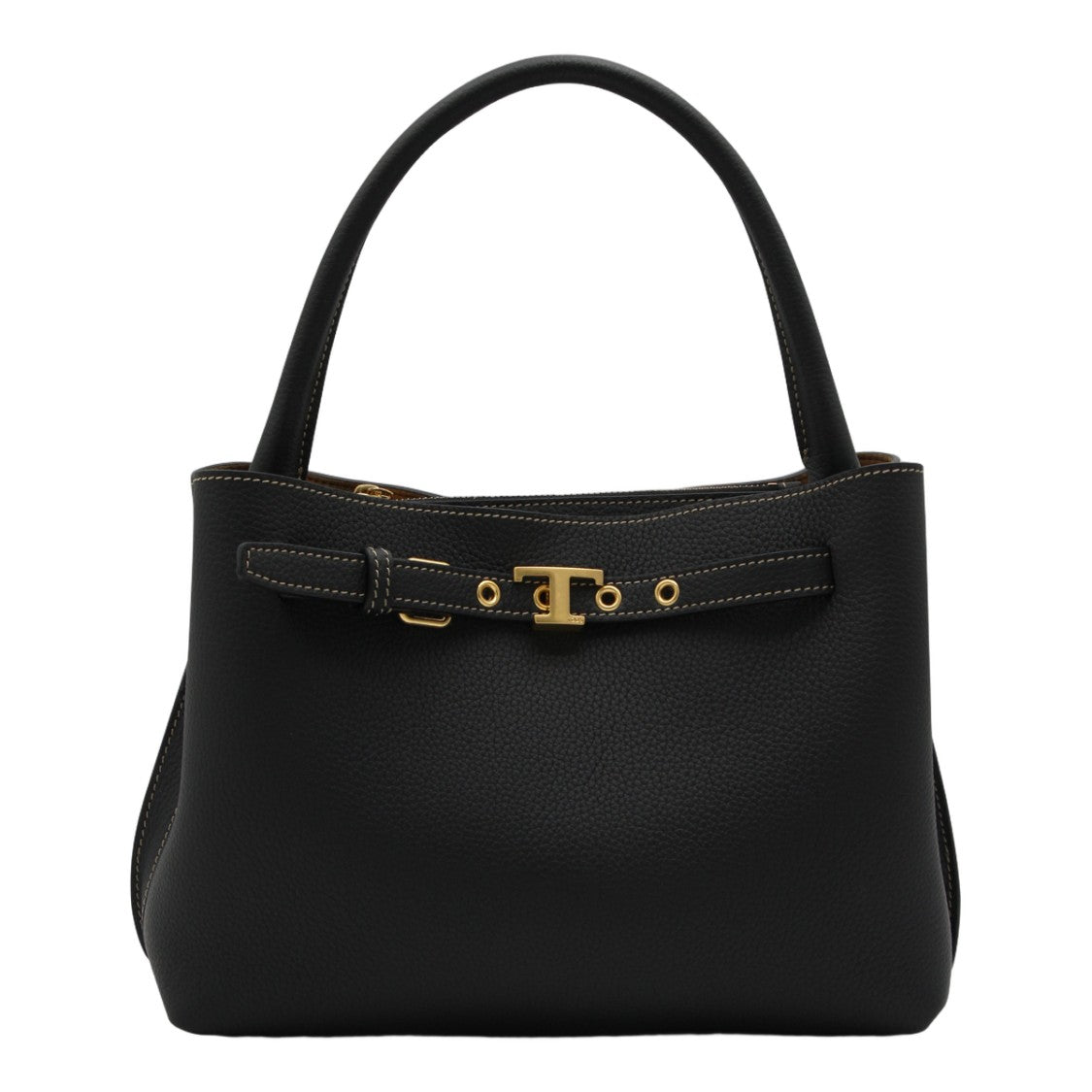 Tod's Structured Handbag With Gold-Tone Buckle Detail