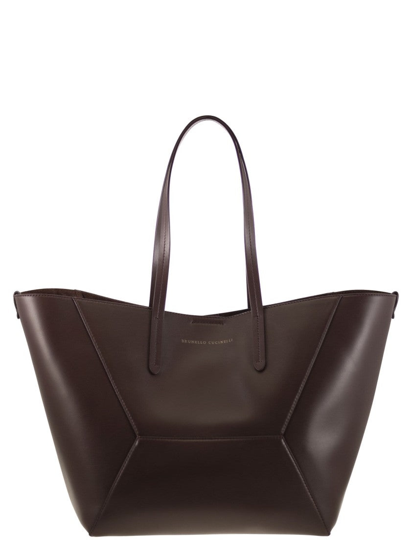 Brunello Cucinelli Bc Duo Bag In Calfskin