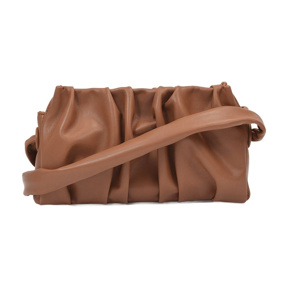 Elleme Vague Handbag - Brown - Leather